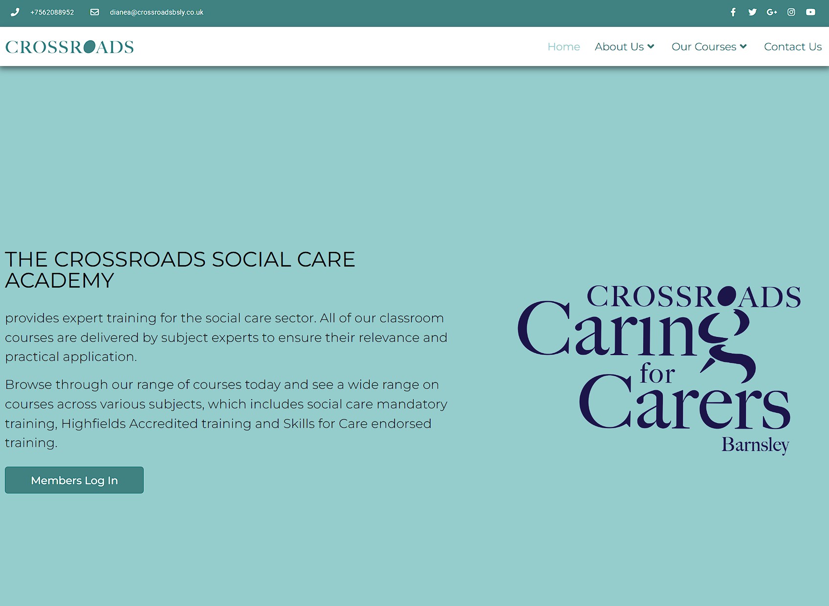 The Crossroads Social Care Academy